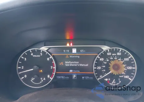 2019 Nissan Altima 2.5 Sl из США, поврежденный, VIN 1N4BL4EV8KC251397